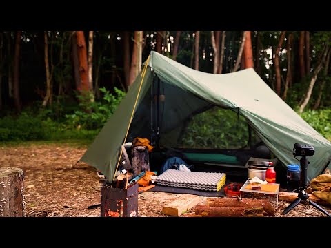 In the summer, enjoy mussel pasta on the plateau with tarp tent Stratospire2