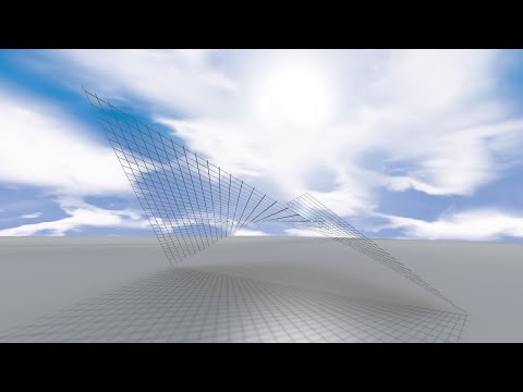 ARCHICAD ネット状のHP曲面をマッピングで表現する / Expression of HP surface with texture mapping