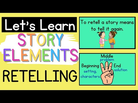 Comprehension Story Elements: Retelling