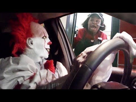 Pennywise Drive-Thru Shenanigans: Hilarious Reactions!