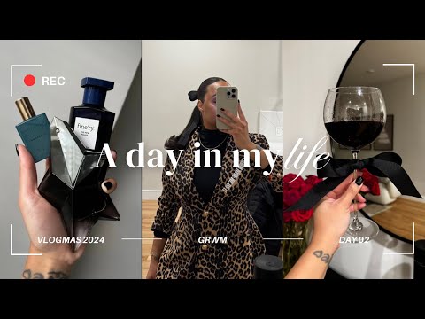 Vlogmas Day 02 // GRWM for a Holiday Party