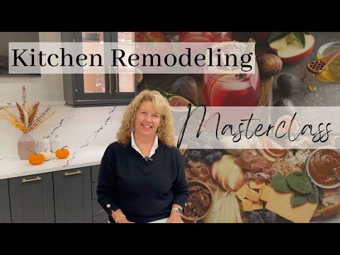 Kitchen Remodeling Masterclass | Fall Cocktails & Charcuterie Board