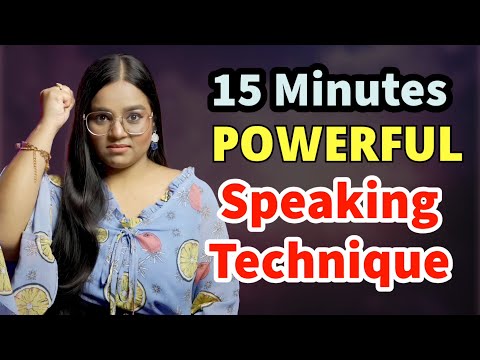 15 Minutes Every Day - Powerful Speaking Technique