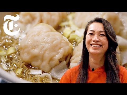 Supersized Wontons at Maxi’s Noodle | NYT Cooking