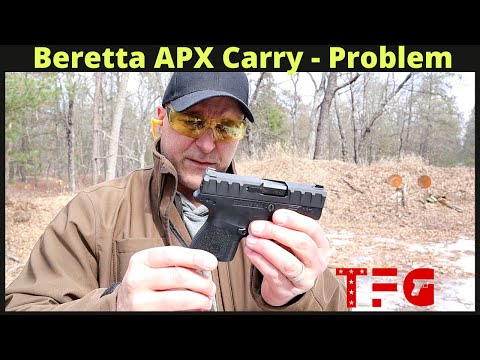 Problem with the Beretta APX Carry Handgun - TheFirearmGuy