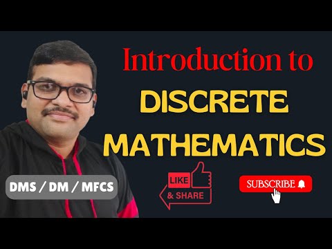 Introduction to Discrete Mathematics || What is Discrete Mathematics ? || DMS || DM || MFCS