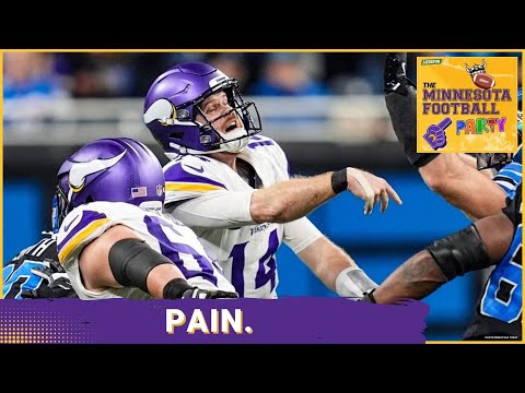 The Minnesota Vikings Had a TOTAL SYSTEM FAILURE at the Detroit Lions | The Minnesota Football Party