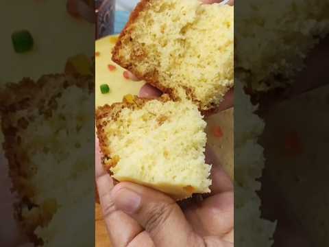 ఒవేన్ లేకుండా Vanilla Tutti Frutti Cake #tuttifrutticake #spongecake #shorts #trending#youtubeshorts