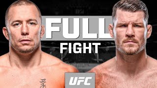 Georges St-Pierre vs Michael Bisping Full Fight - EA Alter Egos: NYC Champs