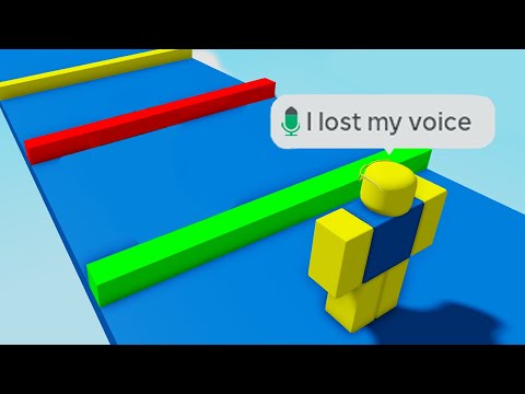 Roblox Voice Control Obby is Hilarious