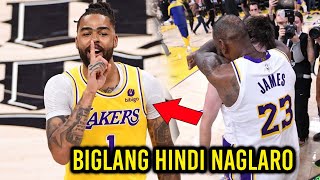 Biglang Hindi PINALARO si D'Angelo Russell | Kay Lebron pa rin Ang Christmas Game