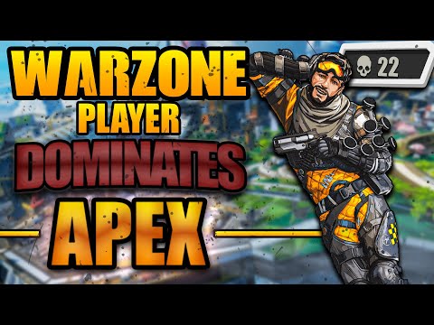 WARZONE PLAYER DOMINATES APEX LEGEND LOBBIES 👑