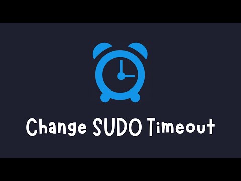 How to change the default sudo timeout on Linux