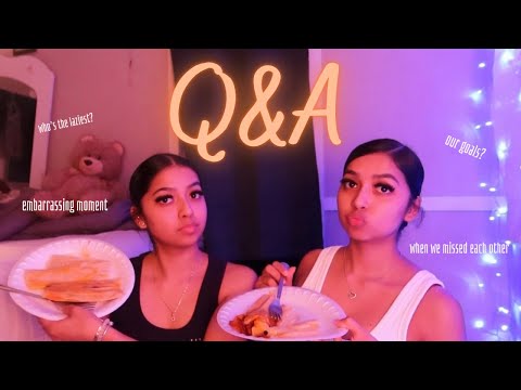 Q & A (mukbang)