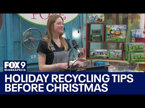 Recycling rules and tips shared before Christmas gifts get unwrapped [RAW]