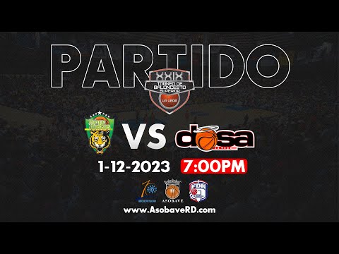 PARTIDO TBS LA VEGA: PARQUE HOSTOS  VS DOSA | 1-12-2023