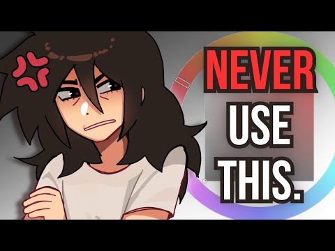 why I HATE the colour wheel (commentary + speedpaint)