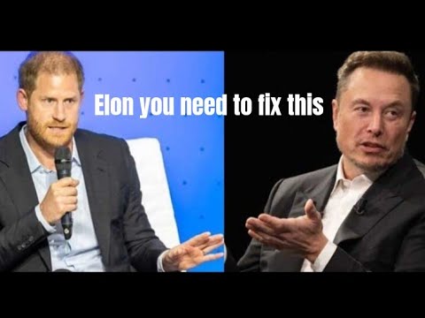 Elon Musk stole MY free speech for Harry ‼️