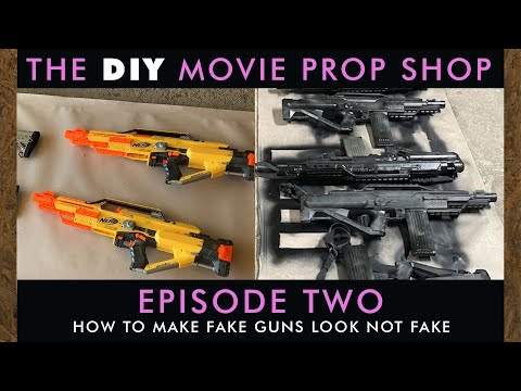 The DIY Movie Prop Shop Episode Two: Creating Prop Weapons