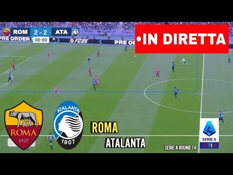 🔴Roma-Atalanta In Diretta / Serie A 2024/25 In Diretta Oggi