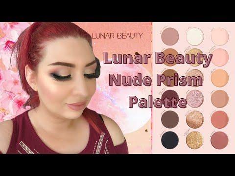 Lunar Beauty Nude Prism Palette Review + Other Boxycharm Premium Products Try-On