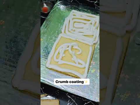 Crumb coating tutorial ✨ #ytshorts #cake #Dreamycakehouse #cakelover #cakedecorating