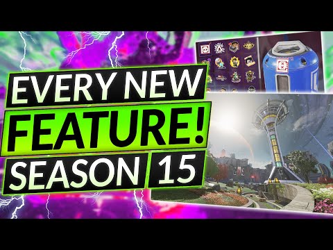 EVERYTHING NEW IN SEASON 15 - UI REWORK, COSMETICS, NEW LEGEND, NEW MAP - Apex Legends Guide