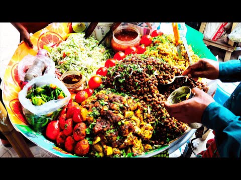 Colorful Chana Masala Chaat Recipe | Bangladeshi Street Food