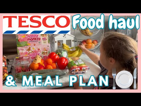 TESCO FOOD HAUL & MEAL PLAN | GROCERY HAUL UK