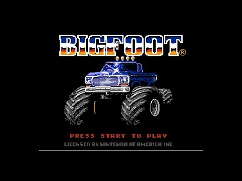 Bigfoot - NES 8-bit Old Game