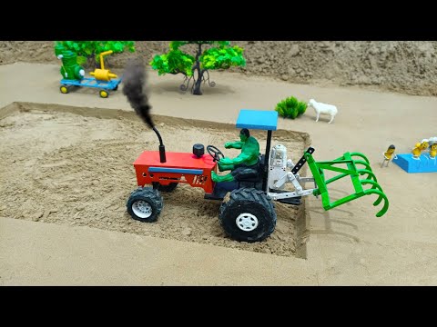 Topmost Creative Diy Tractor Plough Machine Science Project | diy mini cultivator machine@Acrofter1