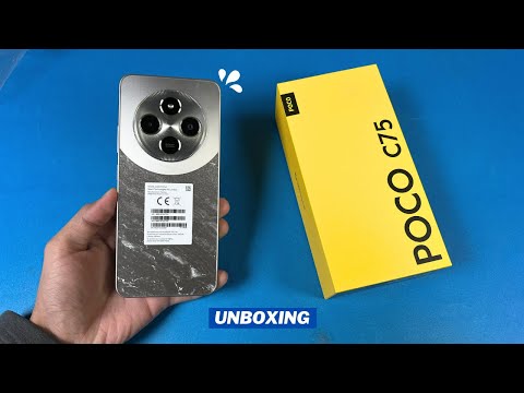 Poco C75 - Unboxing & Features Overview!