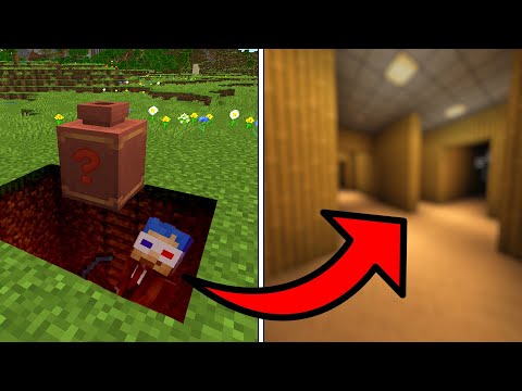 Building a SECRET BASE with Pots in Minecraft