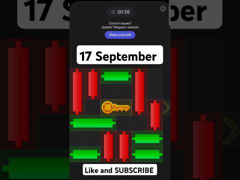 Hamster Kombat mini game today 17 september | Hamster candle game 17 September