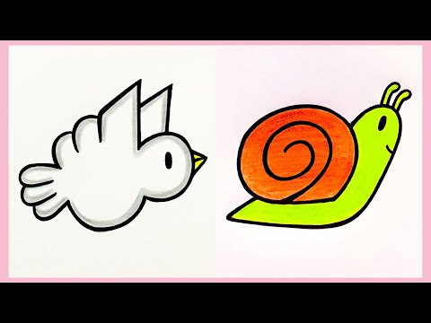 Easy drawing hacks| Drawing with numbers