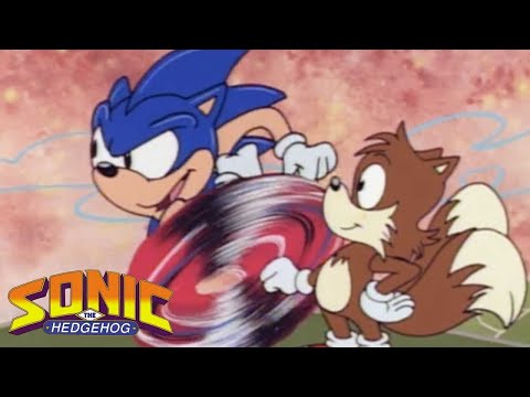 The Adventures of Sonic The Hedgehog Episode Over The Hill Hero | Classic Cartoons For Kids