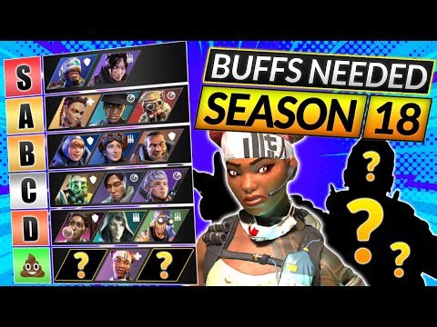 3 Legends that NEED BIG BUFFS in Season 18 - (Do NOT Main These!) - Apex Legends Guide