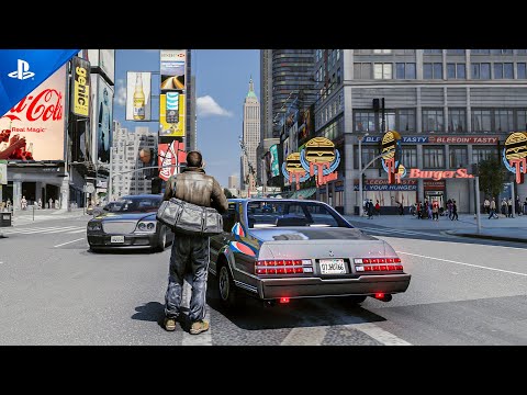 GTA IV The Definitive Edition™ Gameplay Concept - Ray Tracing Remastered Graphics / GTA 5 Mods