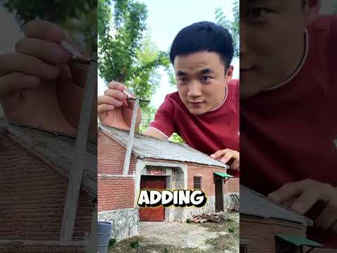 Real village making #shorts #viral #diy #miniature #mini #art #viralvideo