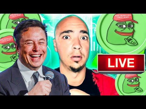 PEPE COIN GOING INSANE! ELON MUSK IS Kekius Maximus!