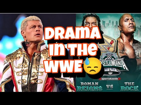 Cody vs Roman vs Rock Drama