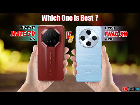 🔥 Duel High Tech!! Huawei Mate 70 RS Vs Oppo Find X8 Pro Off in a Smartphone Showdown!