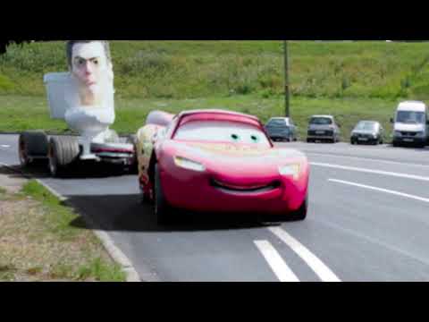 Lightning McQueen in Real Life on Road Skibidi Toilet Cars