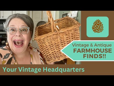 Vintage & Antique Farmhouse Finds! ESTATE SALE   FLEA MARKET   THRIFT STORE HAUL!