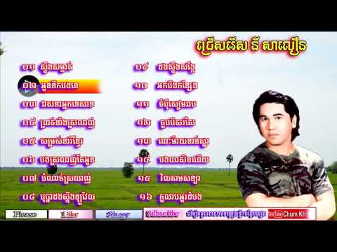 នីសាលឿន ជ្រើសរើសពីរោះៗ   Ny Saloeun full video, Khmer old song non stop collecti HIGH