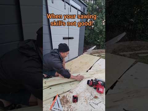 Do this! When your sawing skill is not good! #dyi #sawing #skills