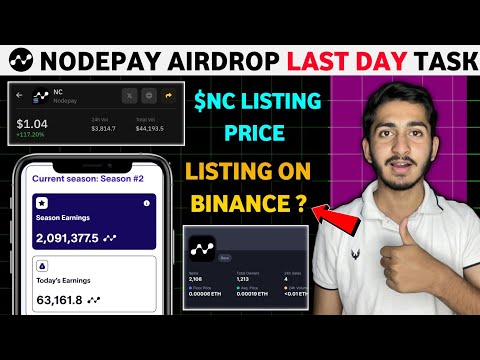 Nodepay Airdrop Important task | Nodepay Airdrop listing date | Nodepay Airdrop withdrawal