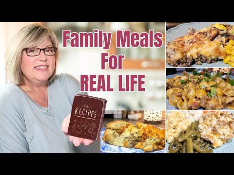 My Family's TOP REAL LIFE Meals! You Can Have My QUICK & EASY WEEKLY MEAL PLAN For BUSY FAMILIES!