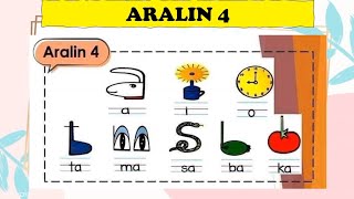 ARALIN 4 sa PAGBASA |ES CLAVERIA READING TECHNIQUE #unanghakbangsapagbasa #pagbasa