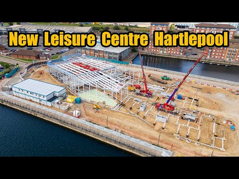 New Leisure Centre at Hartlepool Aug 6th 2024